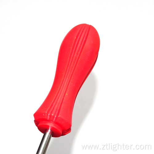 Excellent slotted flat Head Screwdriver with Plastic Handle